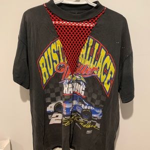 LF vintage top with mesh